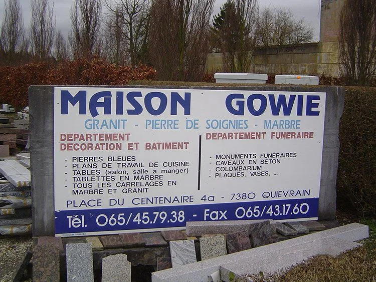 Façade de l'entreprise